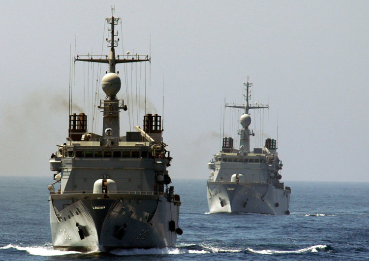 Les forces navales marocaines